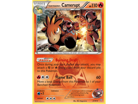 Team Magma's Camerupt (Reverse Holo)