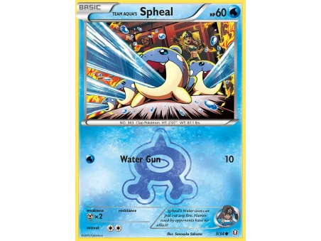 Team Aqua's Spheal