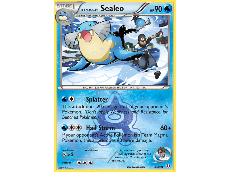 Team Aqua's Sealeo