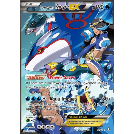 Team Aqua's Kyogre-EX