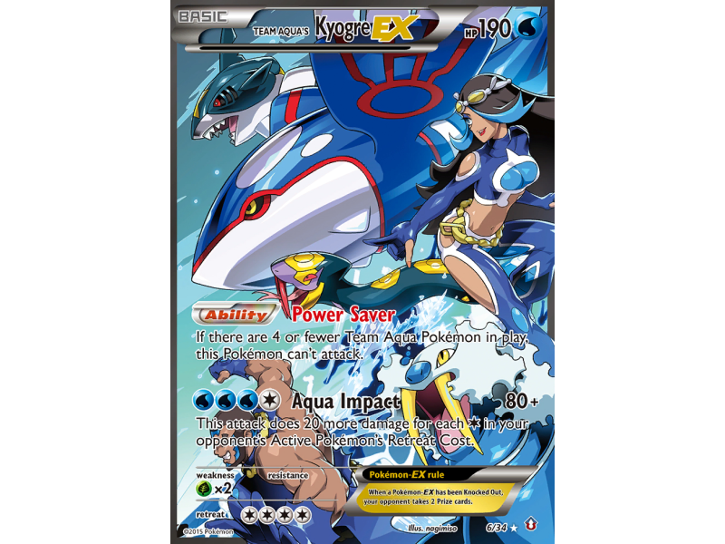 Team Aqua's Kyogre-EX