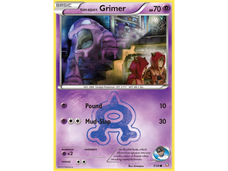 Team Aqua's Grimer (Reverse Holo)