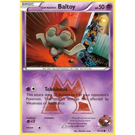 Team Magma's Baltoy