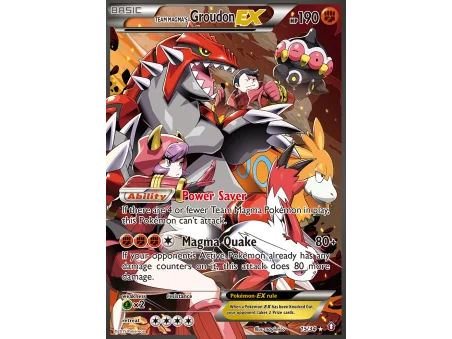 Team Magma's Groudon-EX