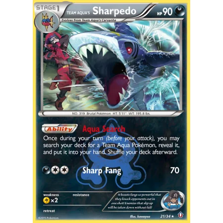 Team Aqua's Sharpedo (Holo)
