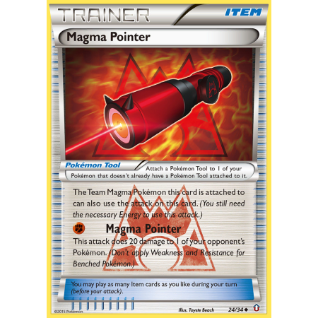 Magma Pointer (Reverse Holo)