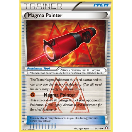 Magma Pointer (Reverse Holo)