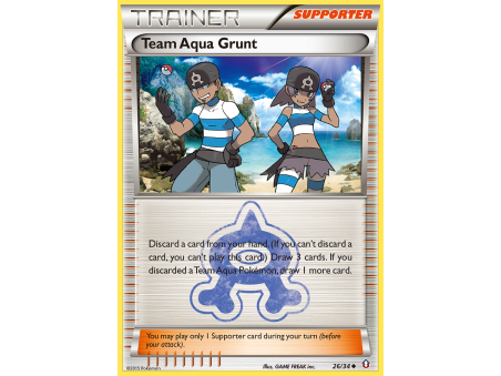 Team Aqua Grunt (Reverse Holo)