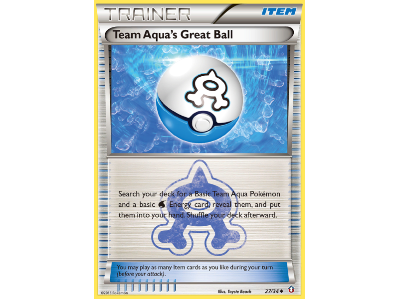 Team Aqua's Great Ball