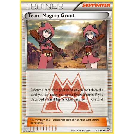 Team Magma Grunt (Reverse Holo)