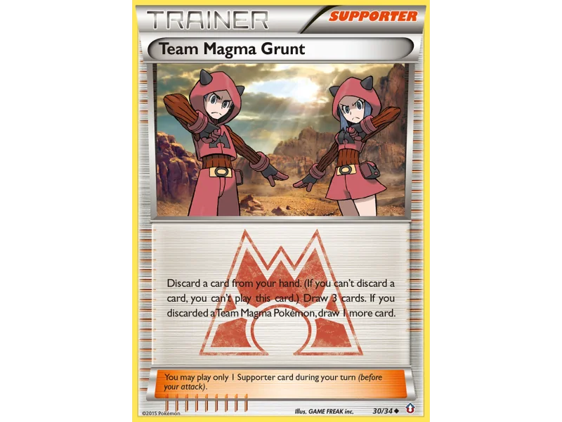 Team Magma Grunt (Reverse Holo)