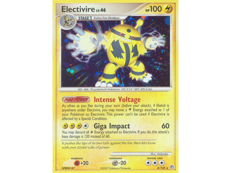 Electivire (Reverse Holo)