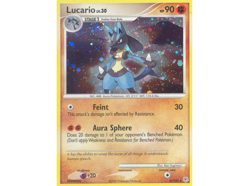 Lucario (Reverse Holo)