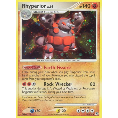 Rhyperior (Reverse Holo)