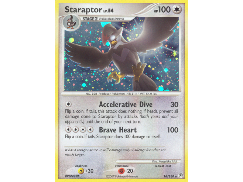 Staraptor (Reverse Holo)
