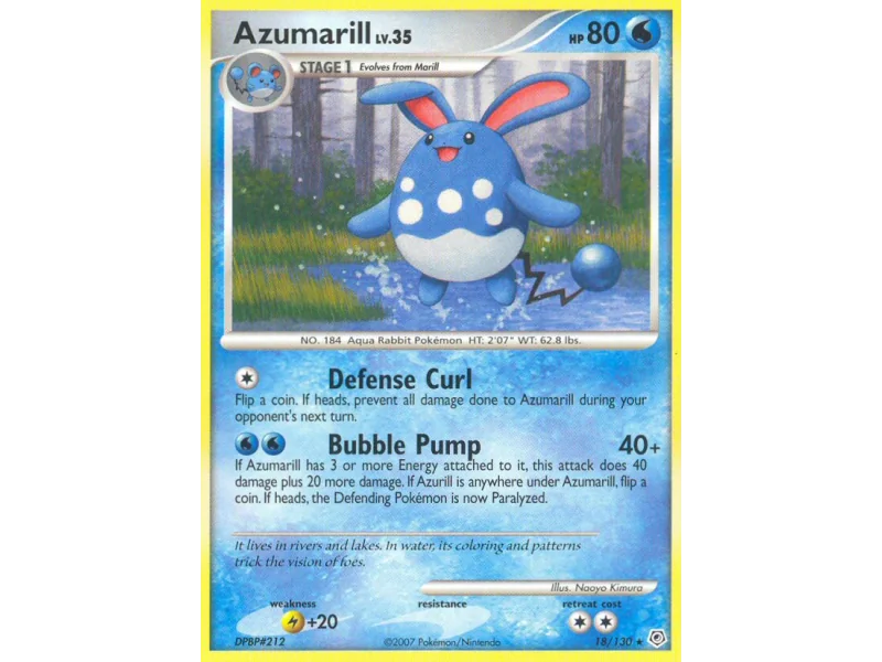 Azumarill (Reverse Holo)