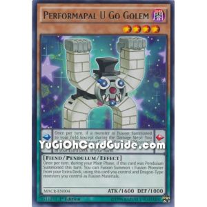 Performapal U Go Golem