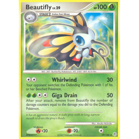 Beautifly (Reverse Holo)