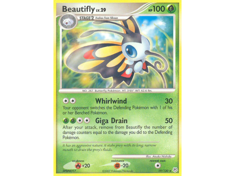 Beautifly (Reverse Holo)