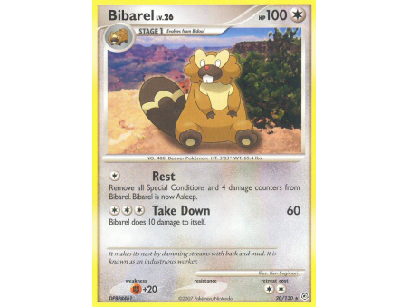 Bibarel (Reverse Holo)