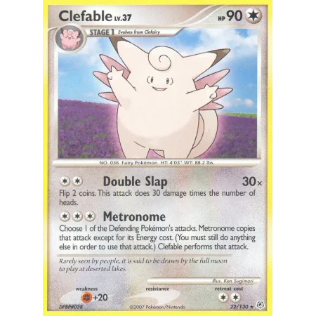 Clefable (Reverse Holo)