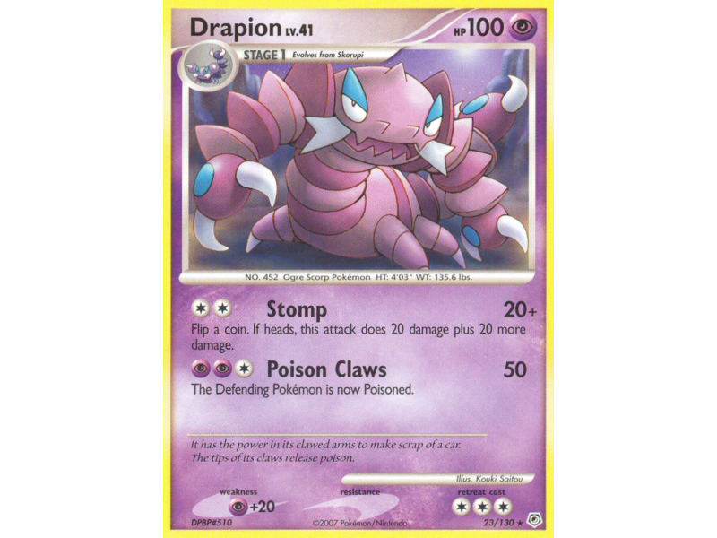 Drapion (Reverse Holo)