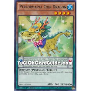 Performapal Coin Dragon (Rare)