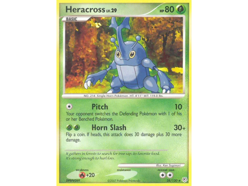 Heracross (Reverse Holo)