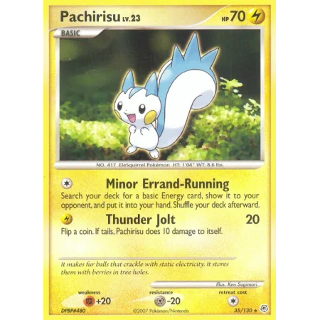Pachirisu (Reverse Holo)