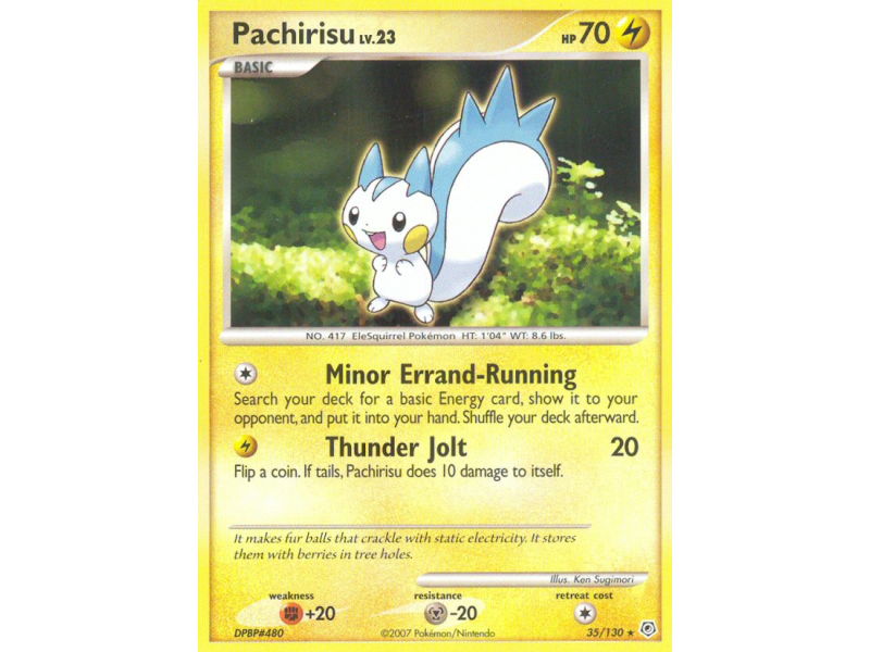 Pachirisu (Reverse Holo)