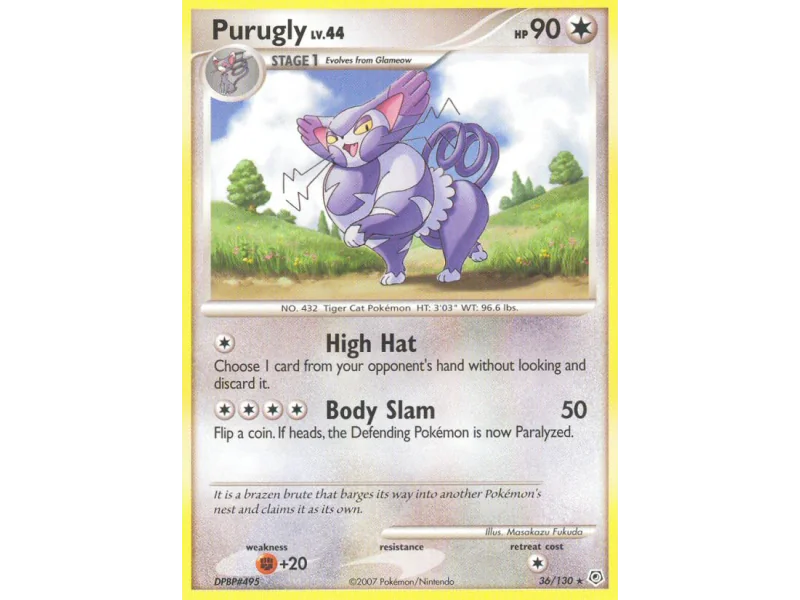 Purugly (Reverse Holo)
