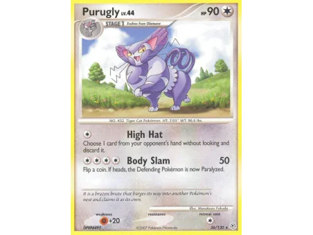 Purugly (Reverse Holo)