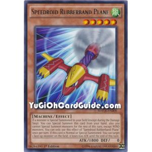 Speedroid Rubberband Plane (Rare)