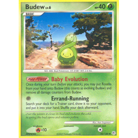 Budew (Reverse Holo)