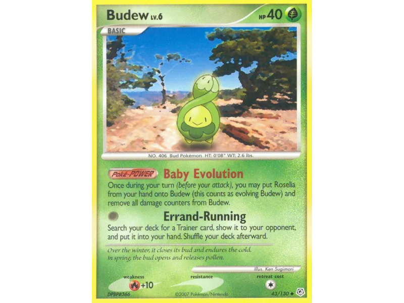 Budew (Reverse Holo)