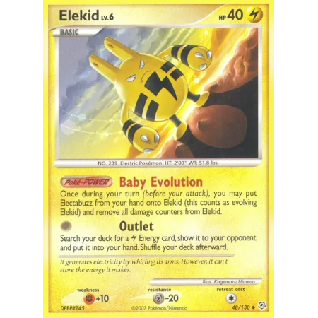 Elekid (Reverse Holo)