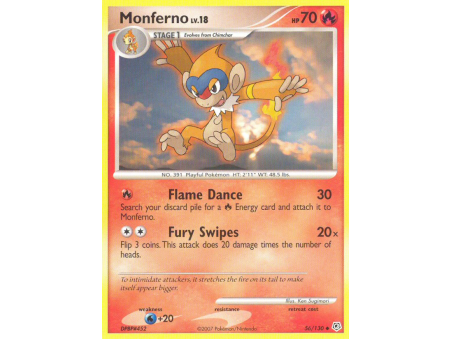 Monferno (Reverse Holo)