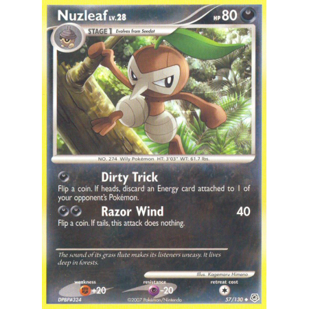 Nuzleaf (Reverse Holo)