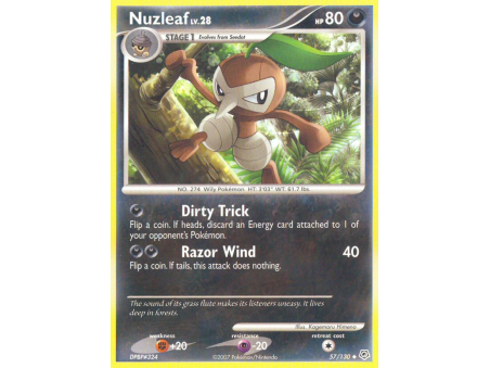 Nuzleaf (Reverse Holo)