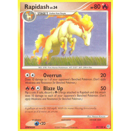 Rapidash (Reverse Holo)