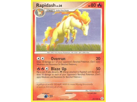 Rapidash (Reverse Holo)
