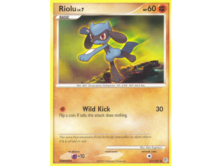 Riolu (Reverse Holo)