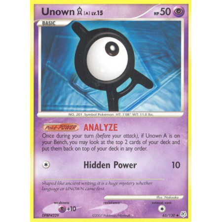 Unown [A] (Reverse Holo)