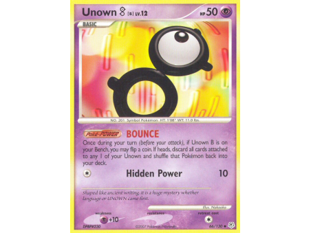 Unown [B] (Reverse Holo)