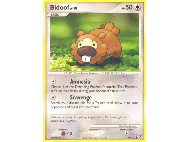 Bidoof (Reverse Holo)
