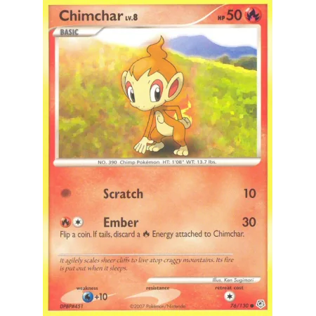 Chimchar (Reverse Holo)