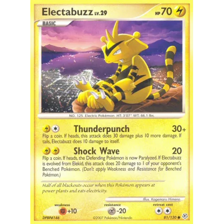 Electabuzz (Reverse Holo)