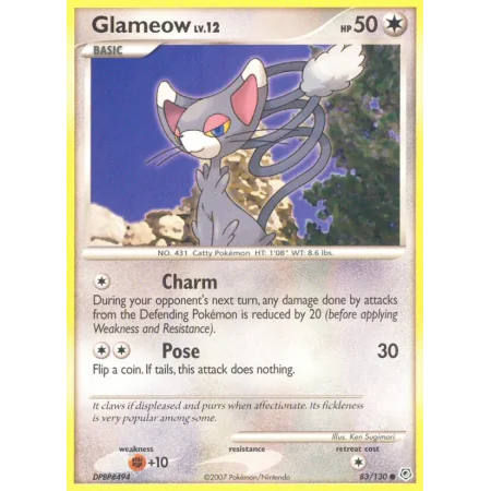 Glameow (Reverse Holo)