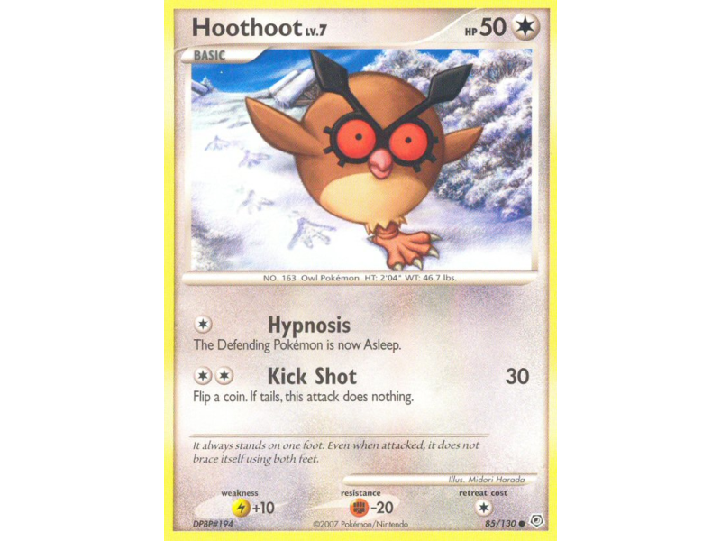 Hoothoot (Reverse Holo)