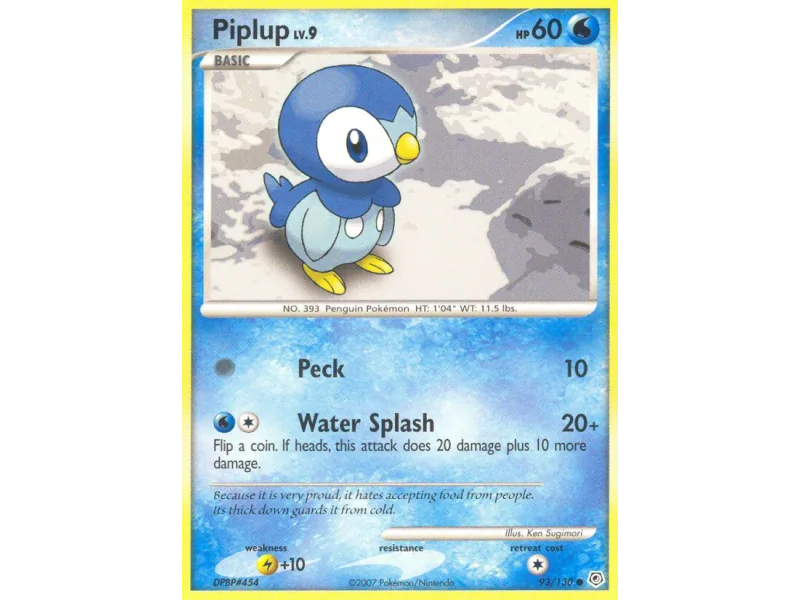 Piplup (Reverse Holo)